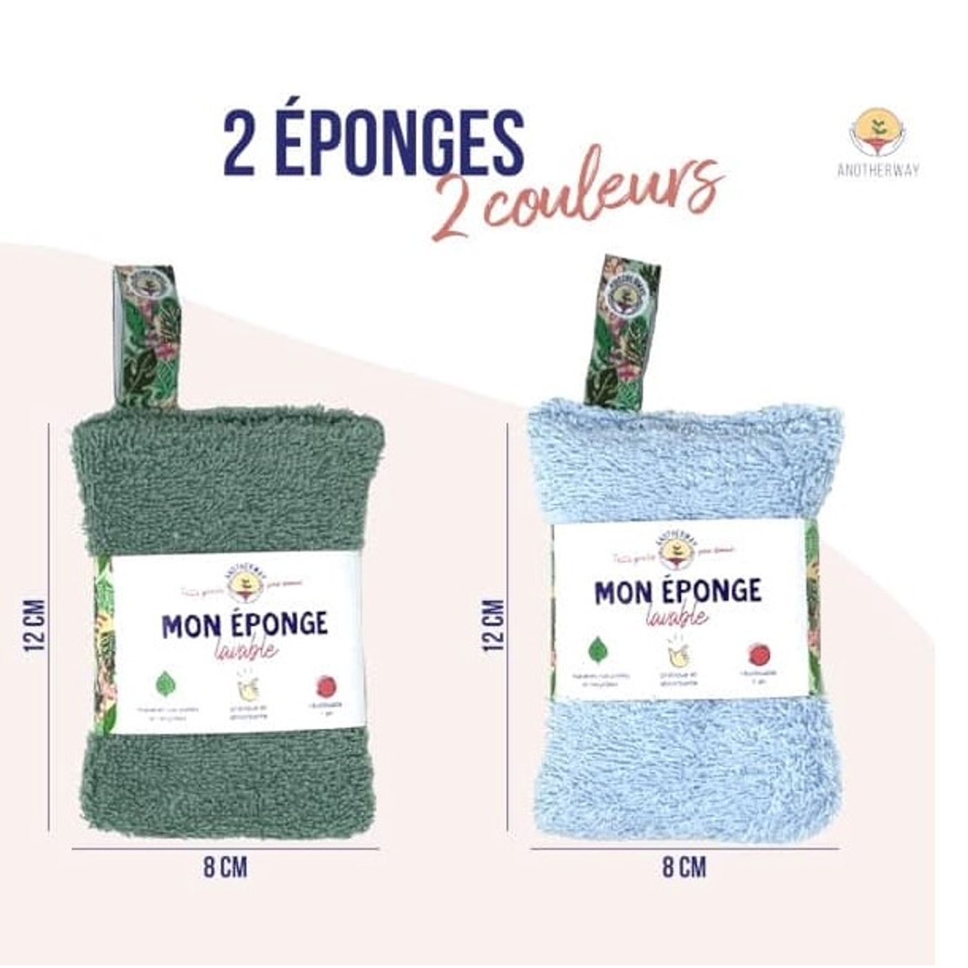 Éponges écologiques x 2